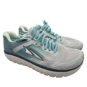 Altra Provision 4.0 Womens 6 Aqua Blue Running Shoes Lace Up Casual AL0A4QTQ416